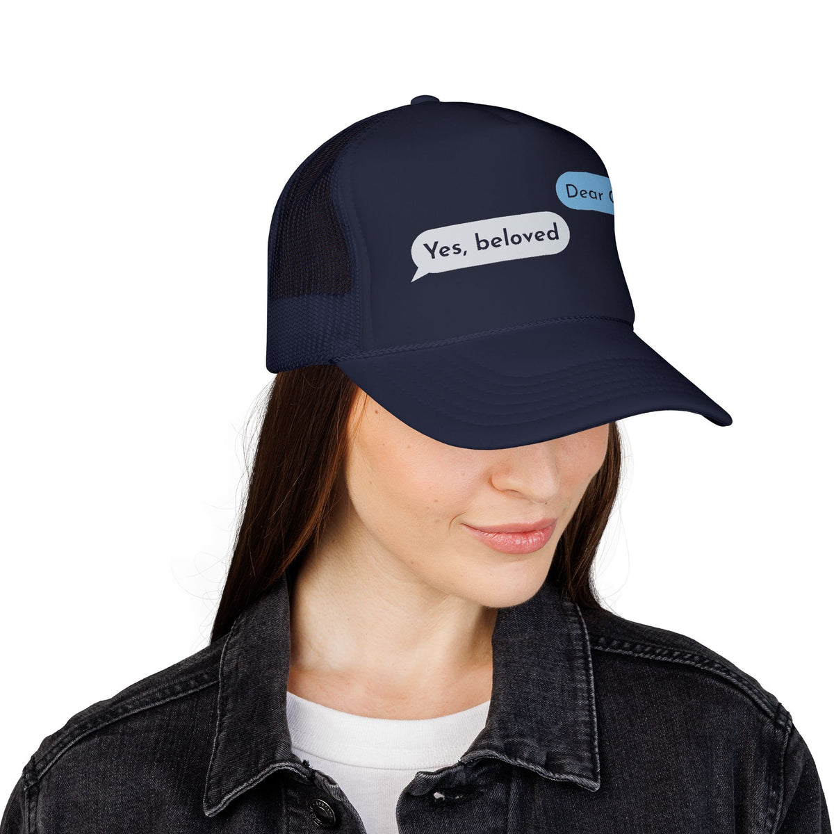 Dear God, Yes Beloved Trucker Hat
