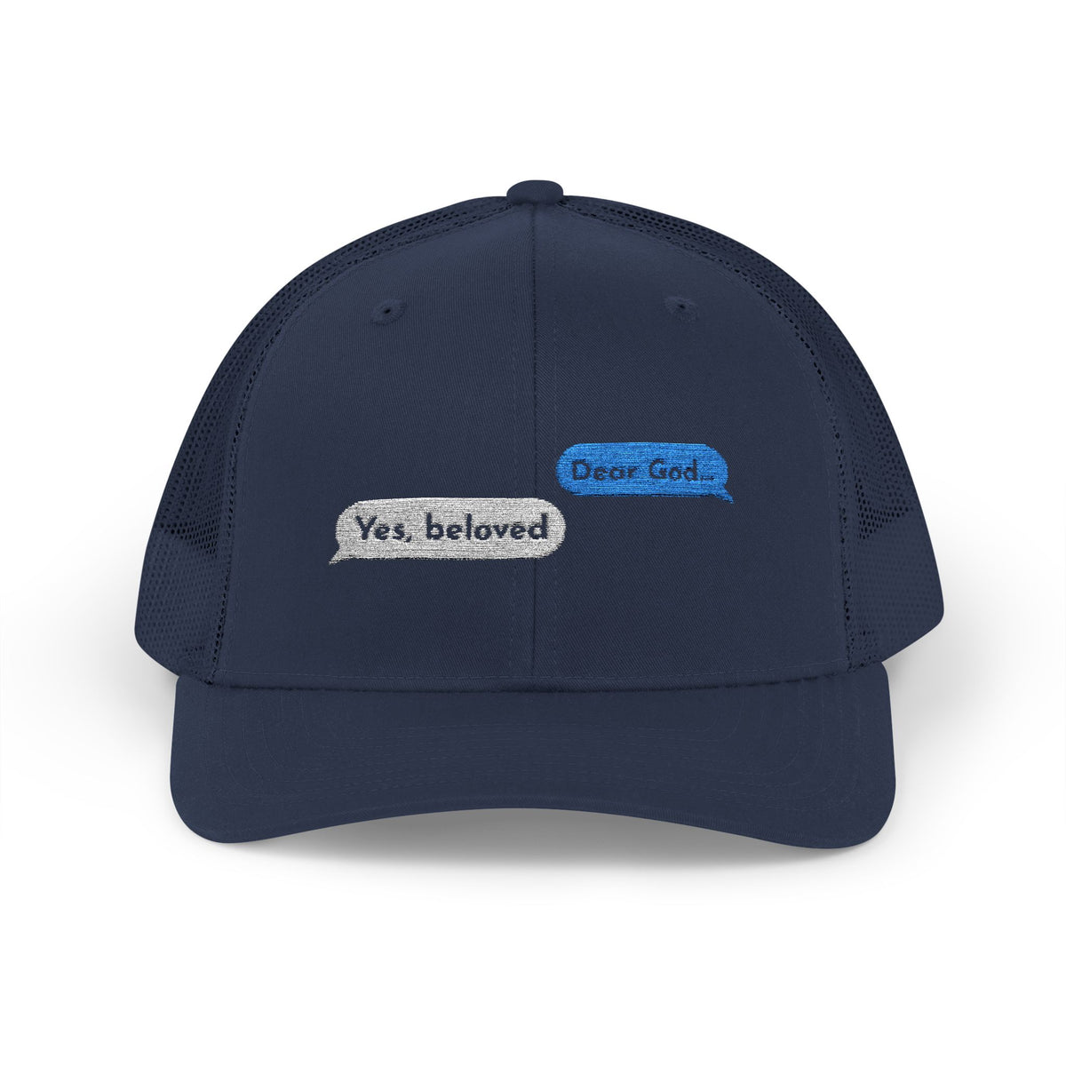 Dear God, Yes Beloved Embroidered Hat