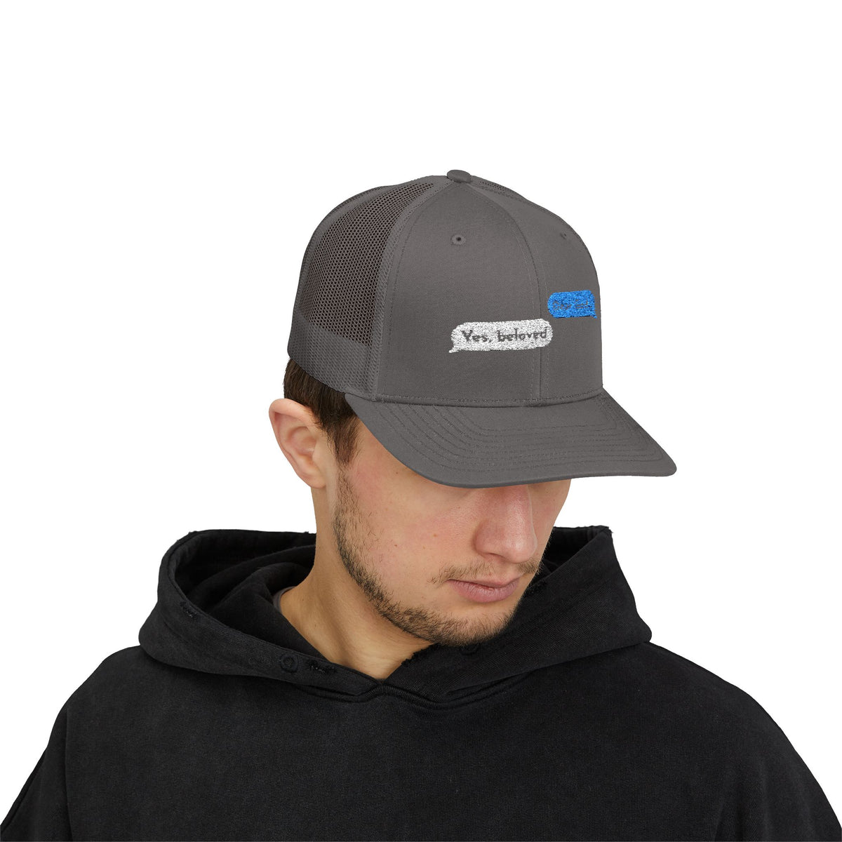 Dear God, Yes Beloved Embroidered Hat