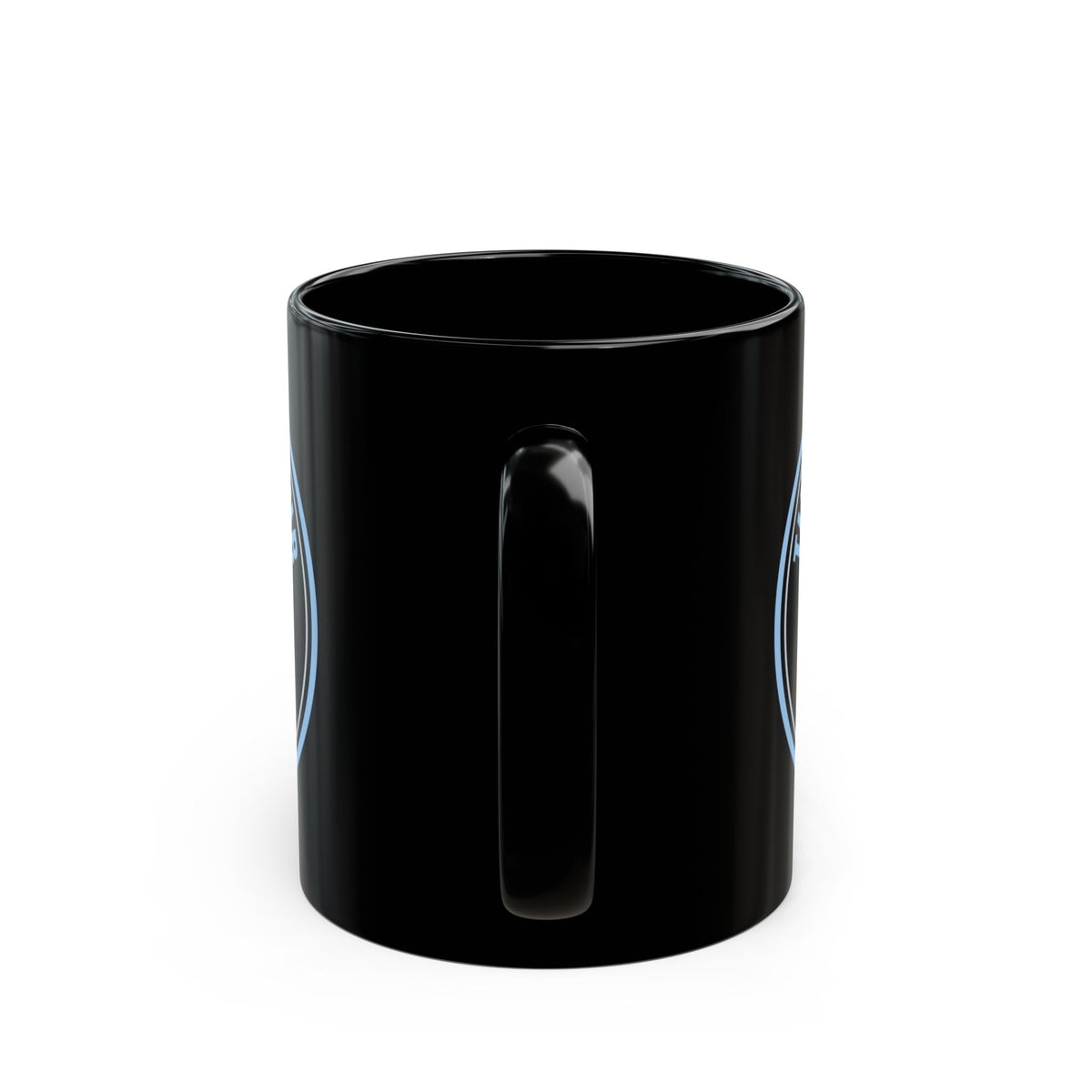 Tin Hat Club Black Mug 11oz