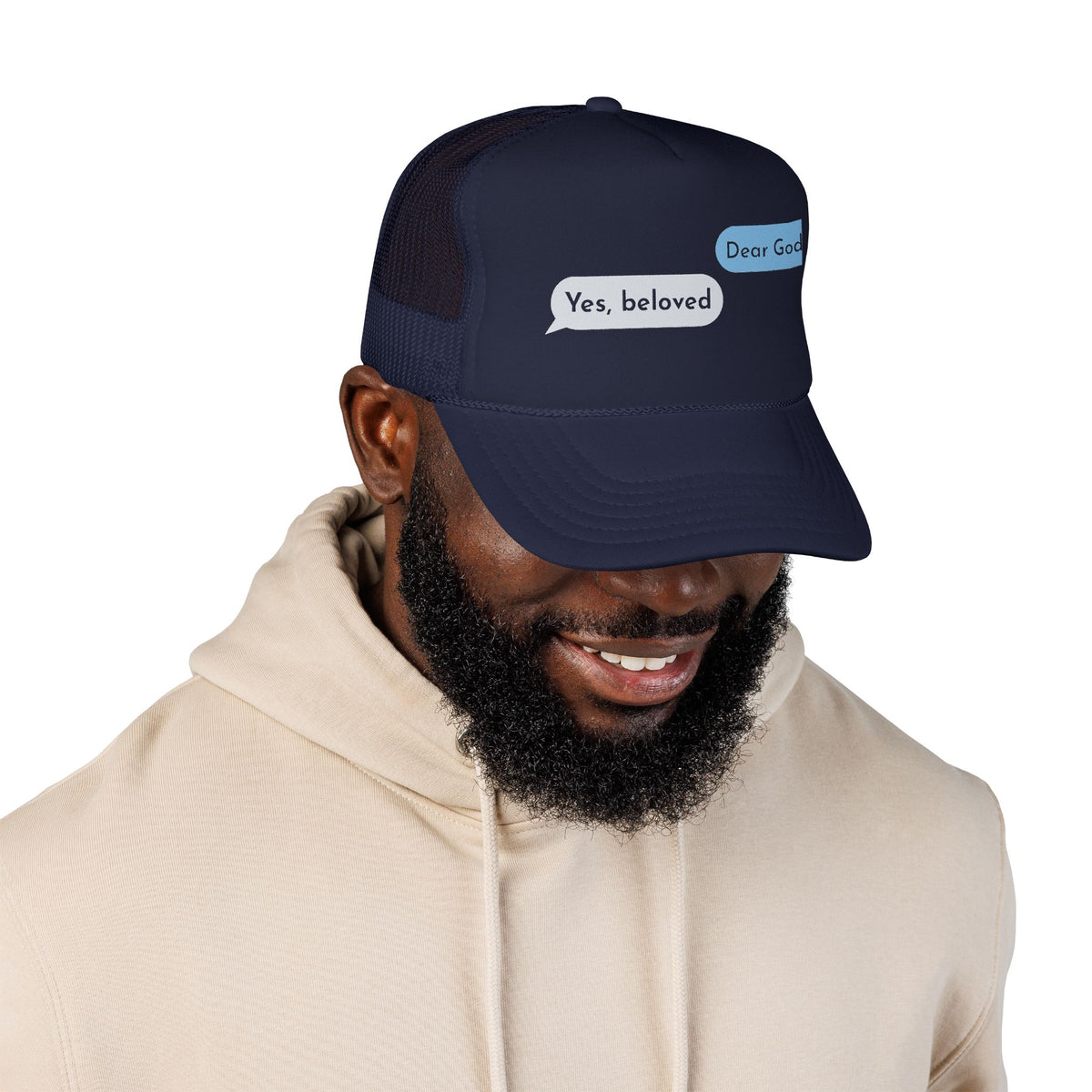Dear God, Yes Beloved Trucker Hat