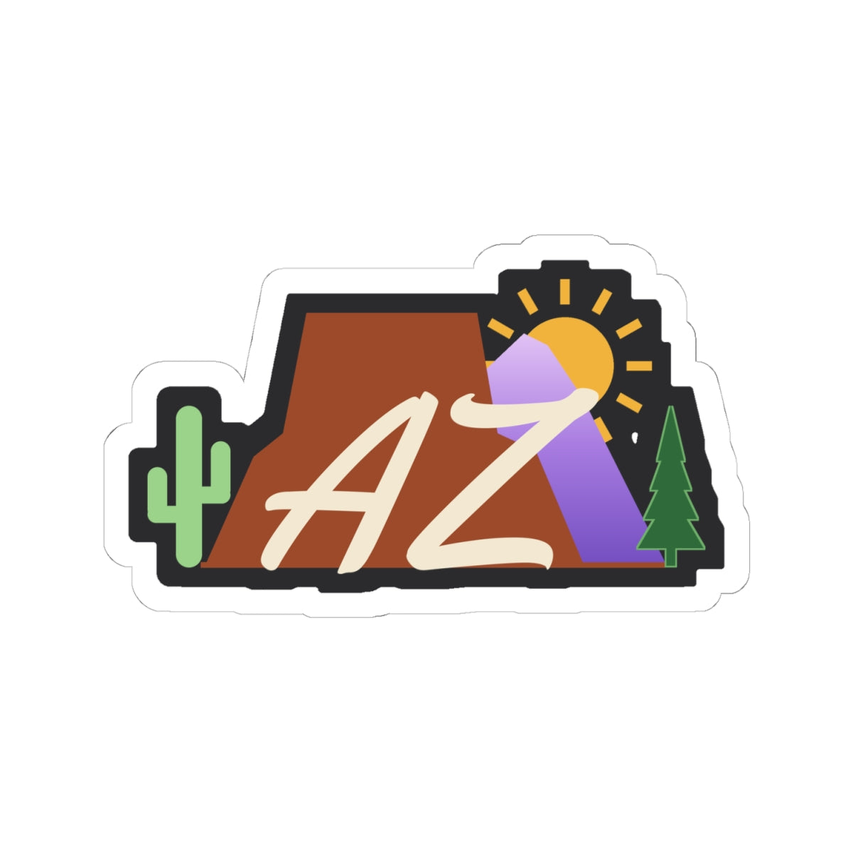 Places We Love AZ Emblem Sticker