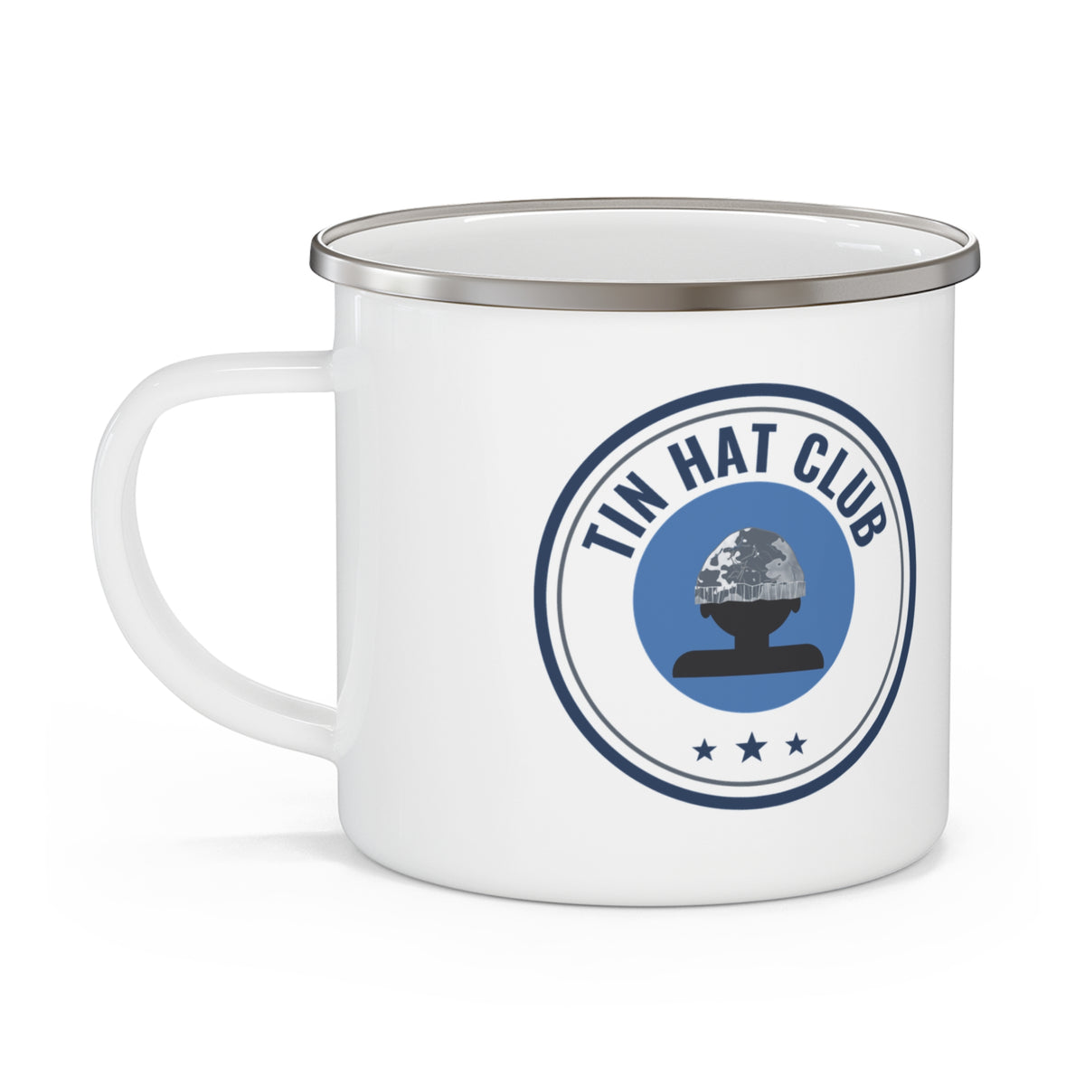 Tin Hat Club Enamel Camp Mug