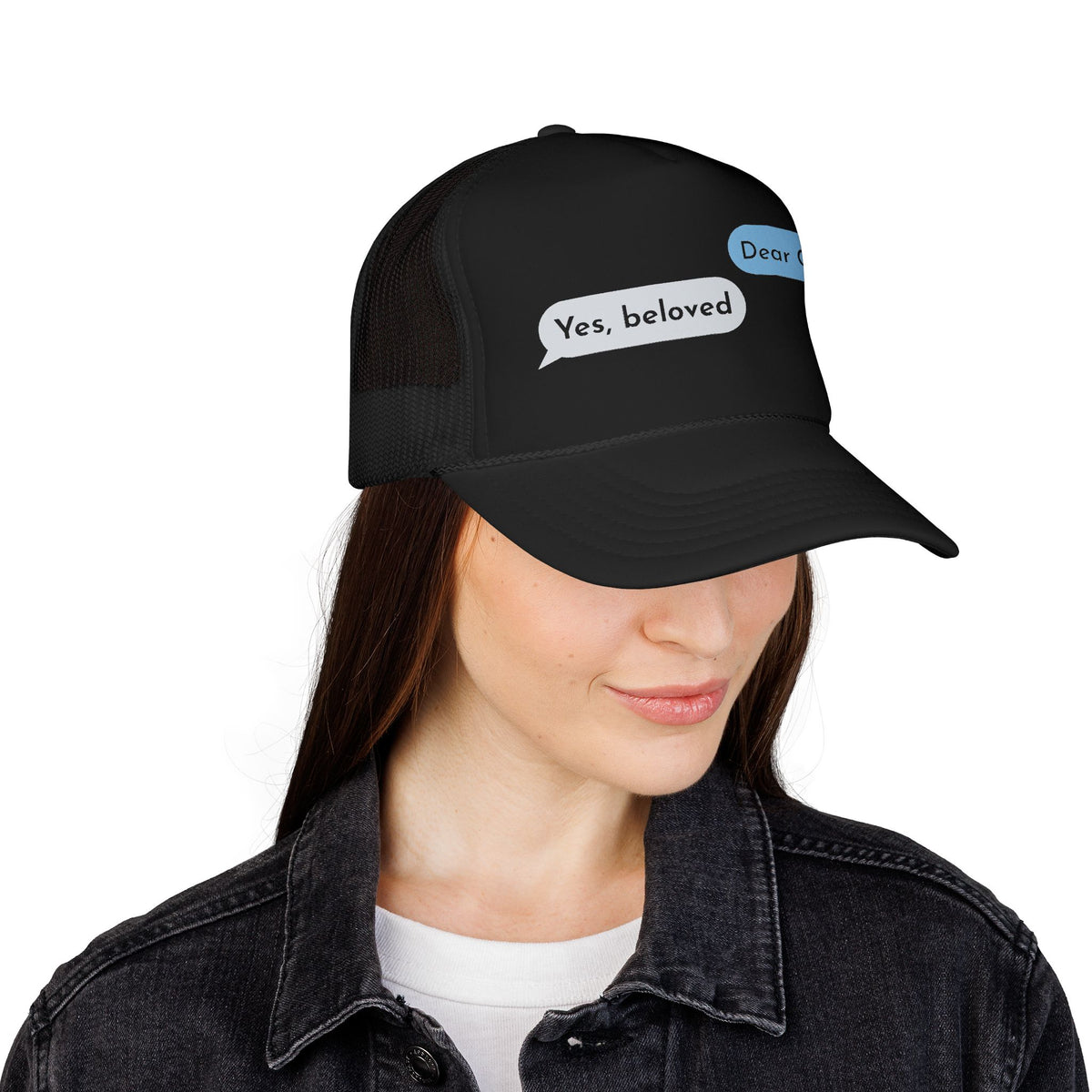 Dear God, Yes Beloved Trucker Hat