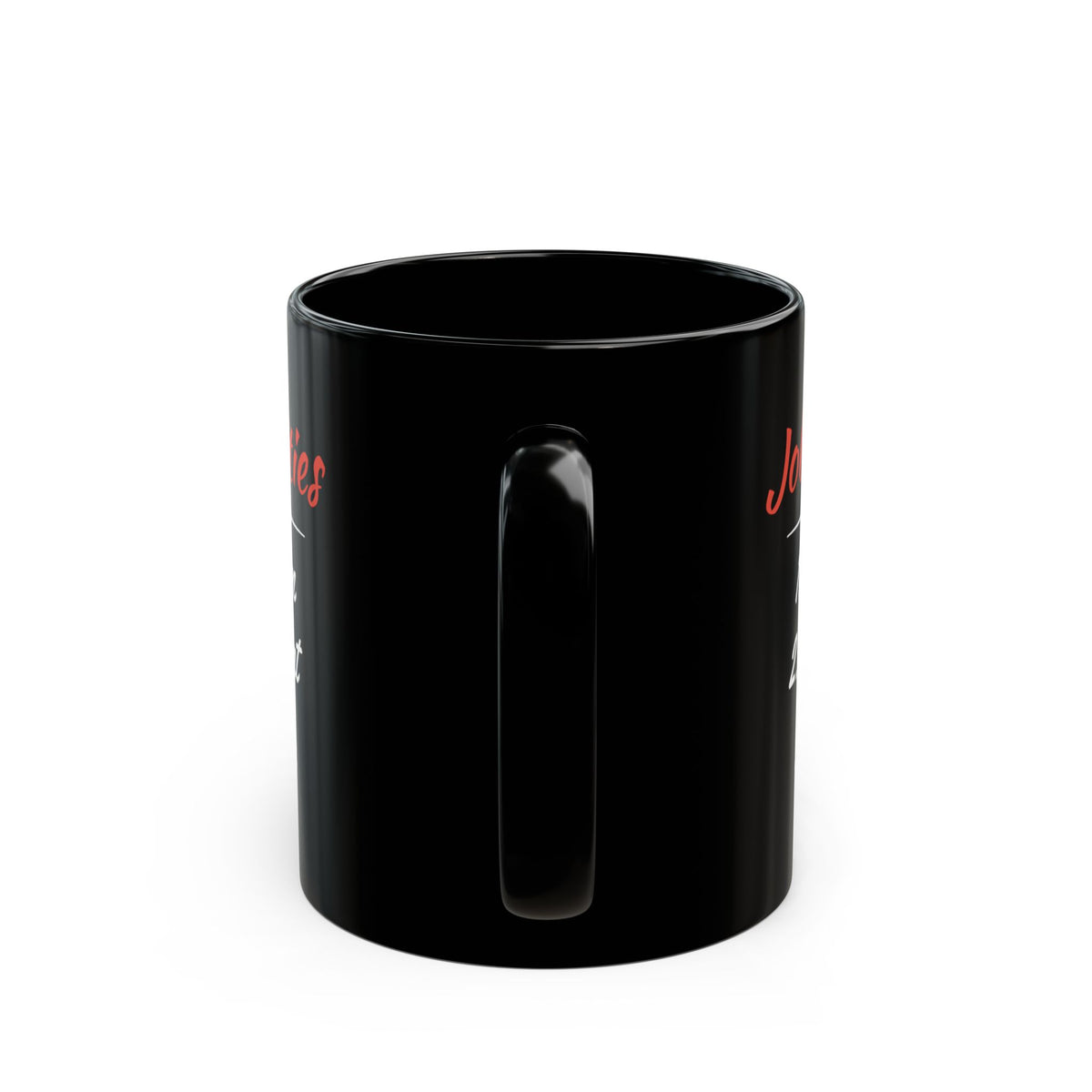 Job Priorities Black Mug 11oz