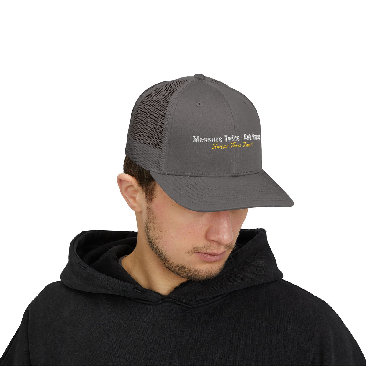 Measure Twice Embroidered Hat
