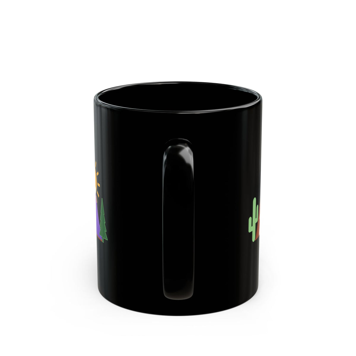 Places We Love AZ Emblem Black Mug 11oz
